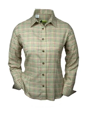 Preisreduziert Skogen Bluse Karo, Beige, G 34